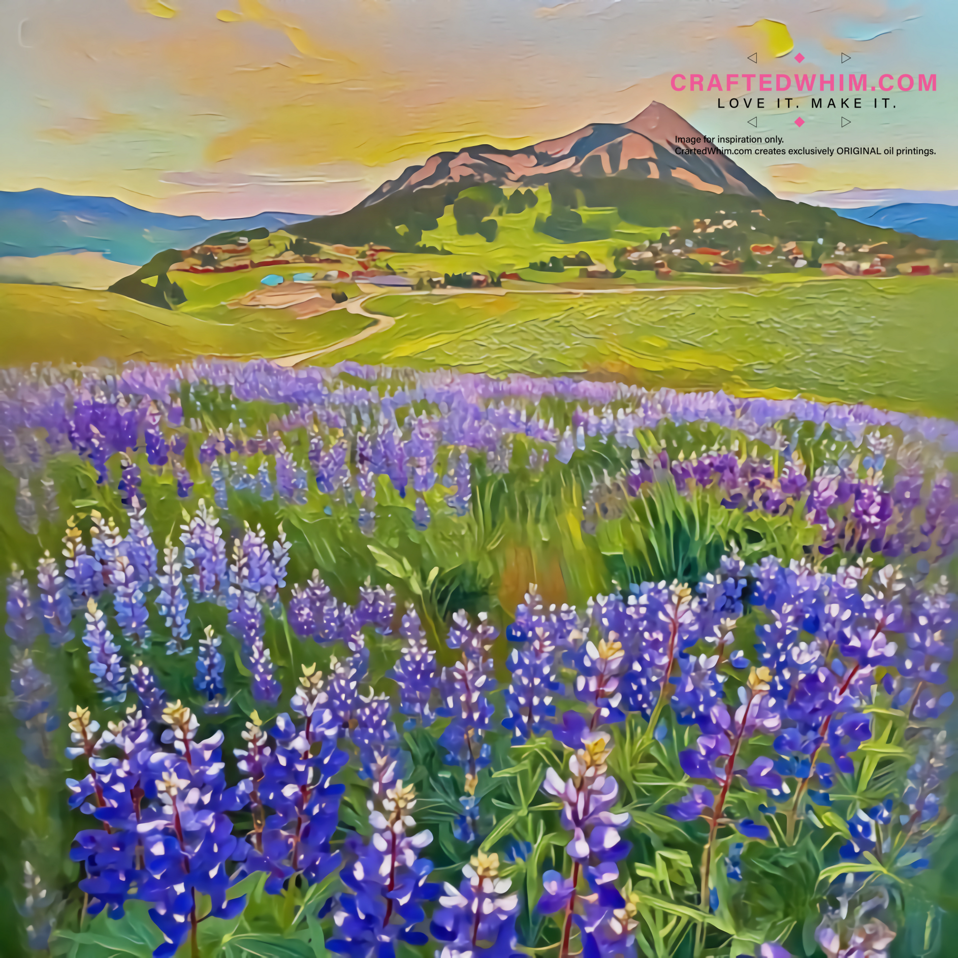 Poem in the Wind - oil painting print By Anson Ang HK