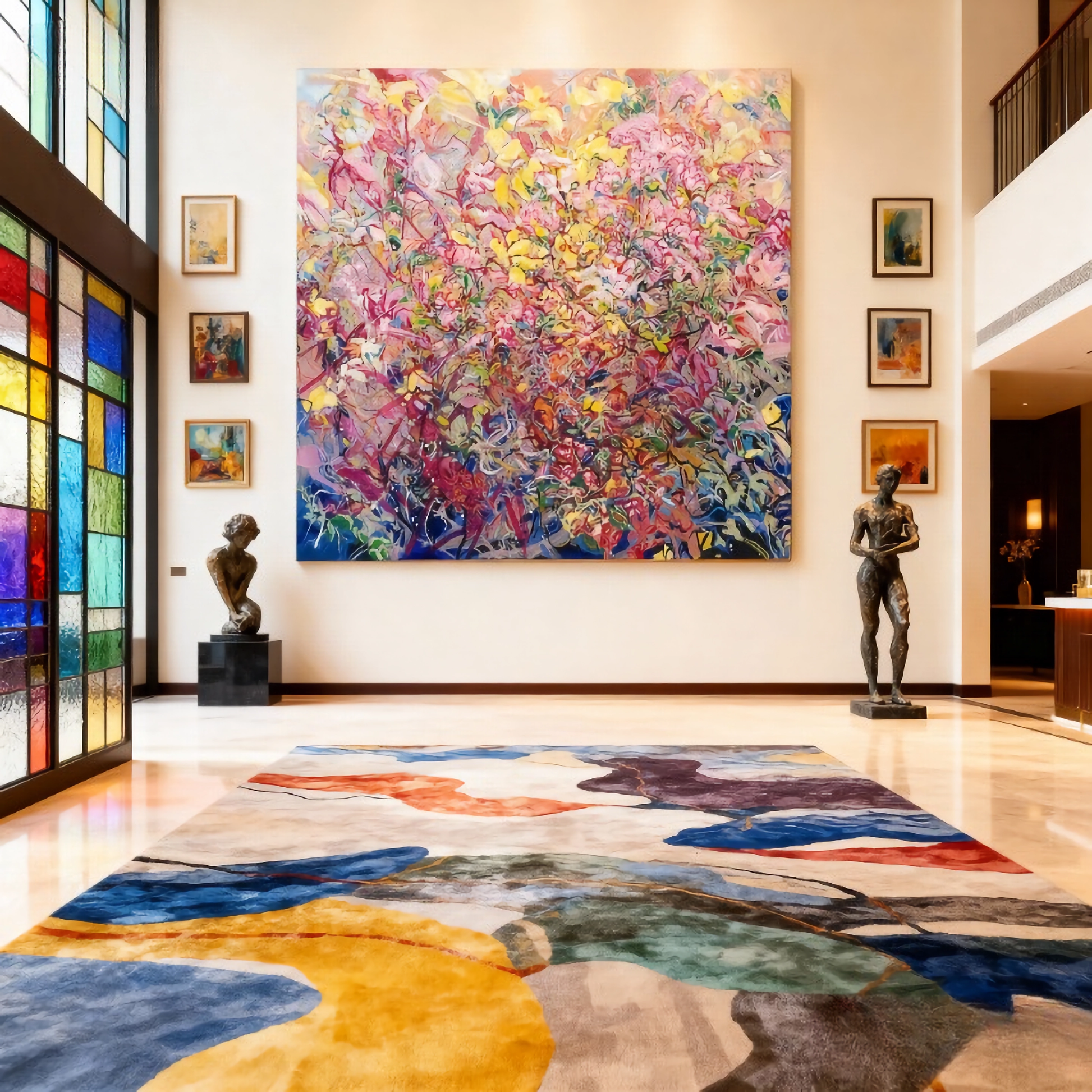 Pollen Singularity - oil painting print By Anson Ang HK