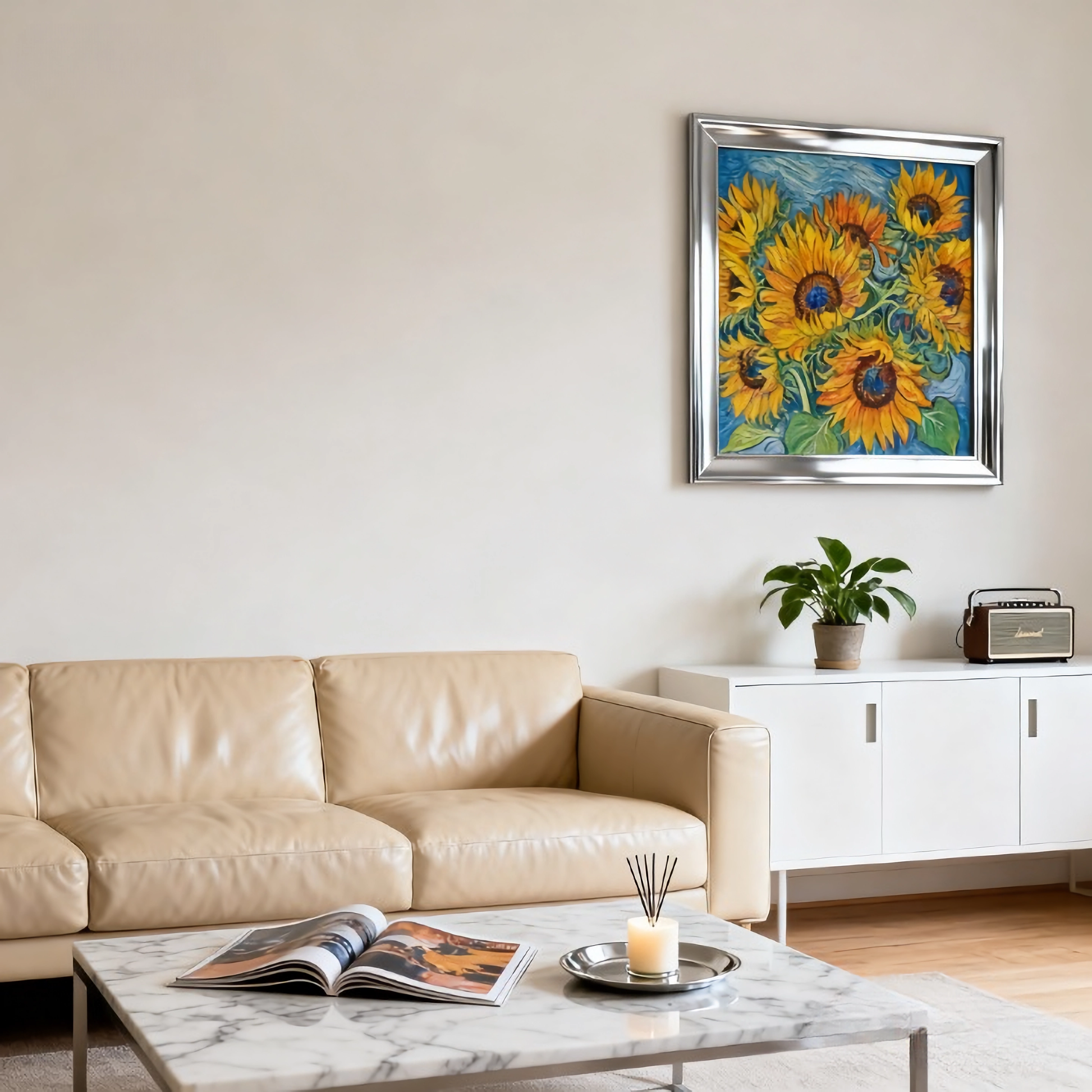 Pollination by Stardust - oil painting print By Anson Ang HK