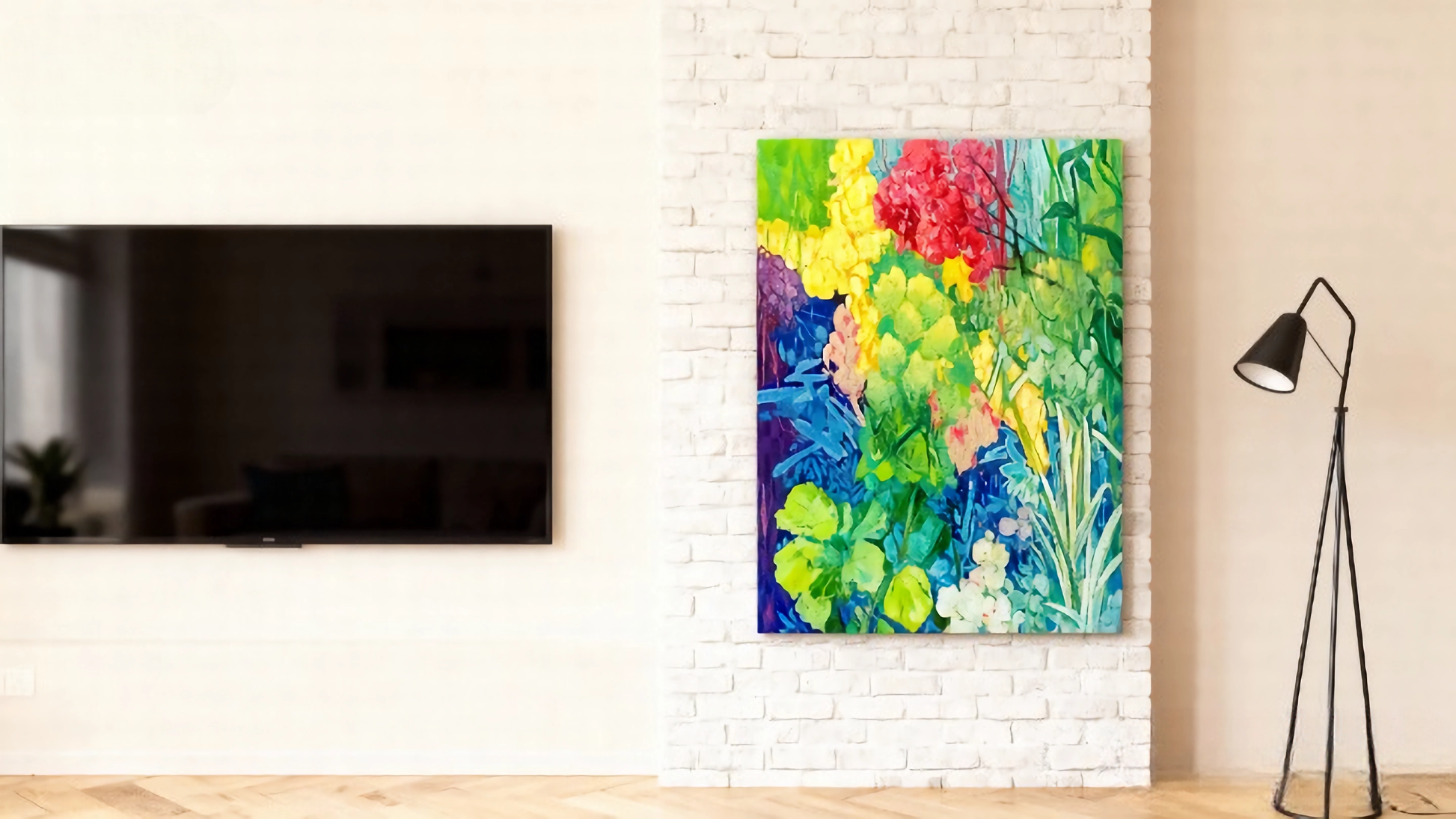 Polychrome Metastasis - oil painting print By Anson Ang HK