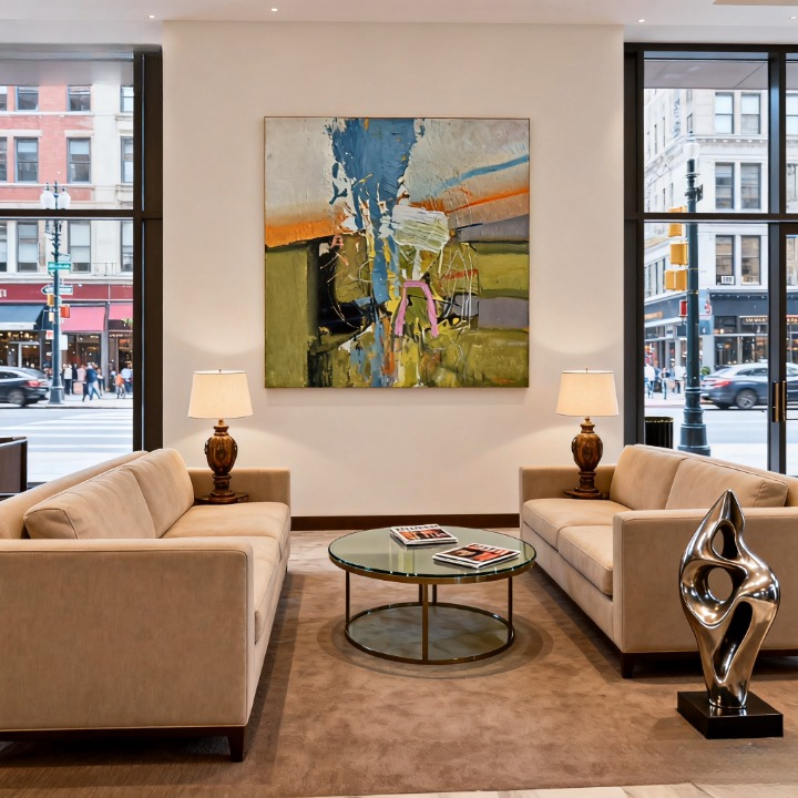 Post-Industrial Psalm - oil painting print By Anson Ang HK