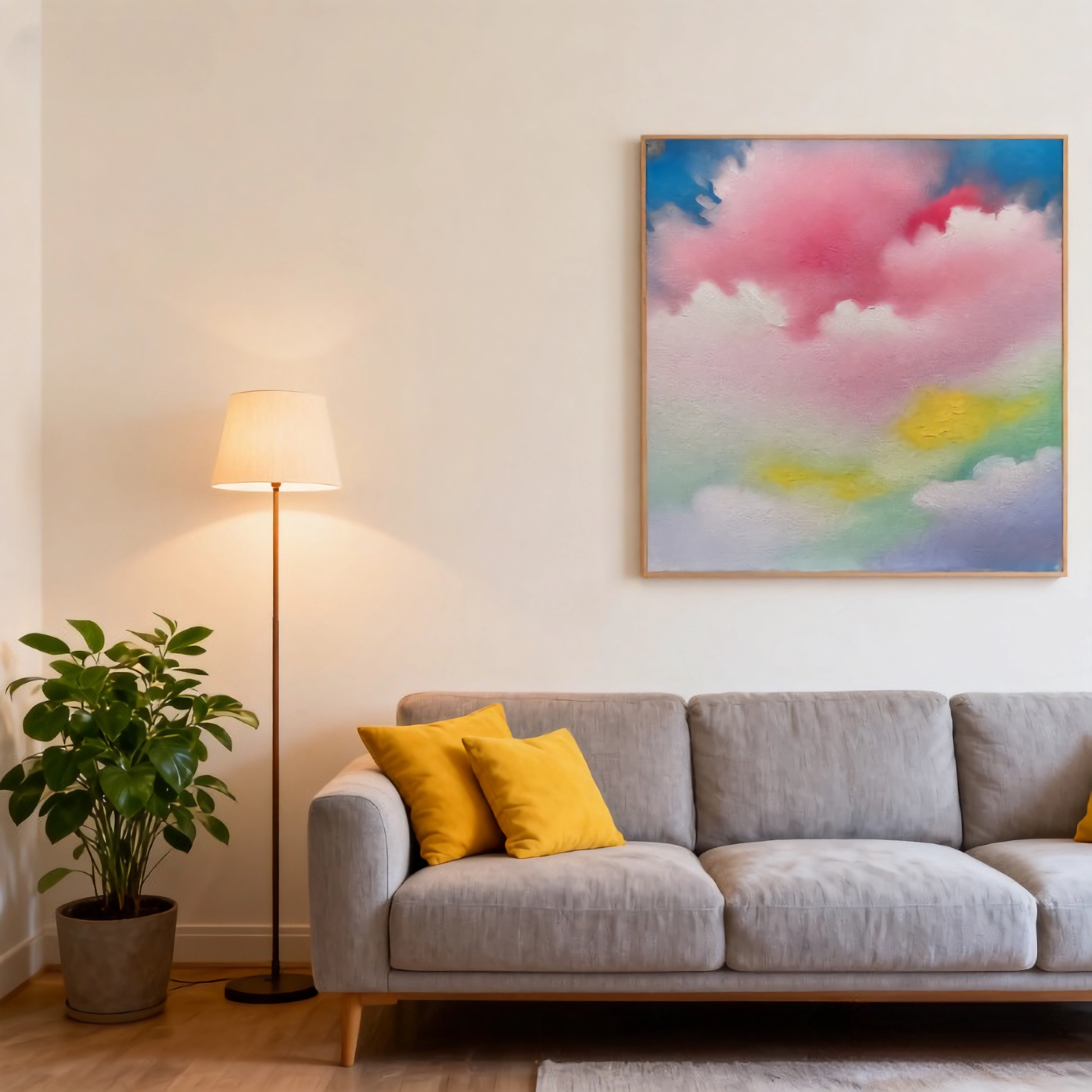 Prelude to the Monsoon - oil painting print By Anson Ang HK