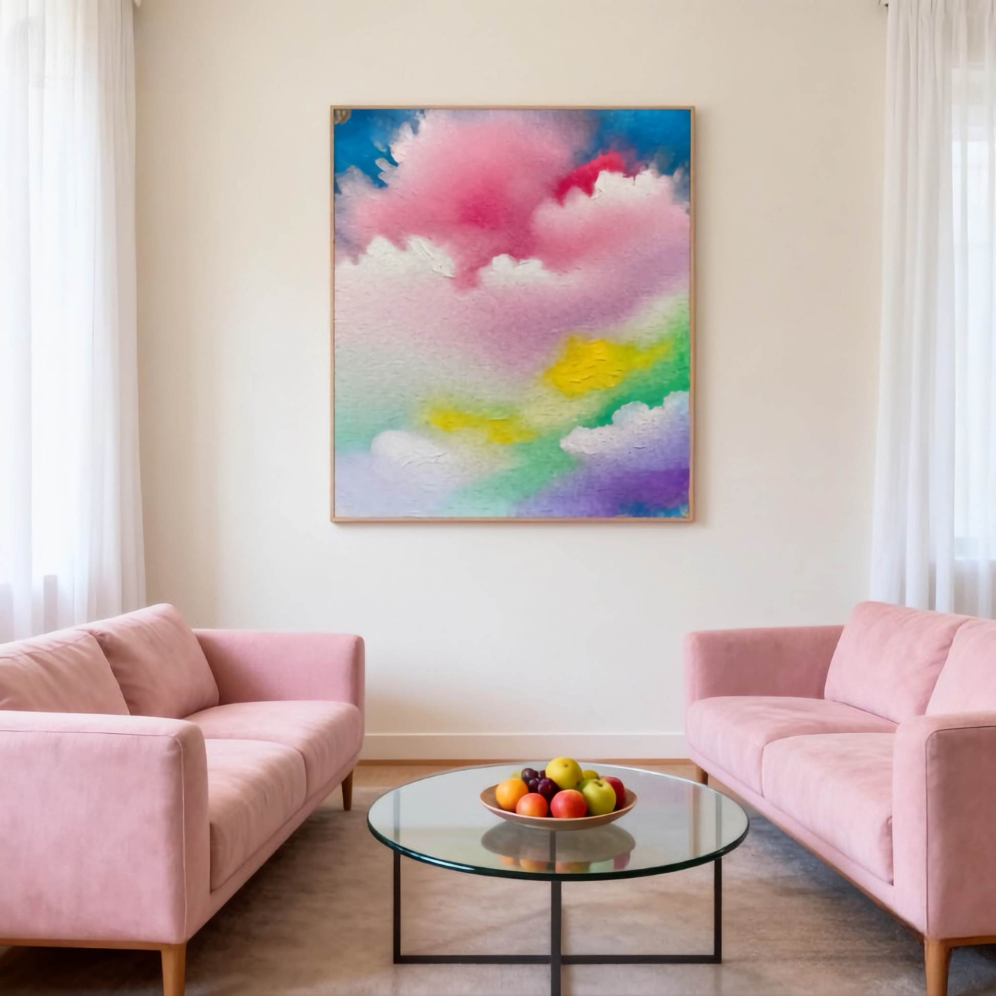 Prelude to the Monsoon - oil painting print By Anson Ang HK