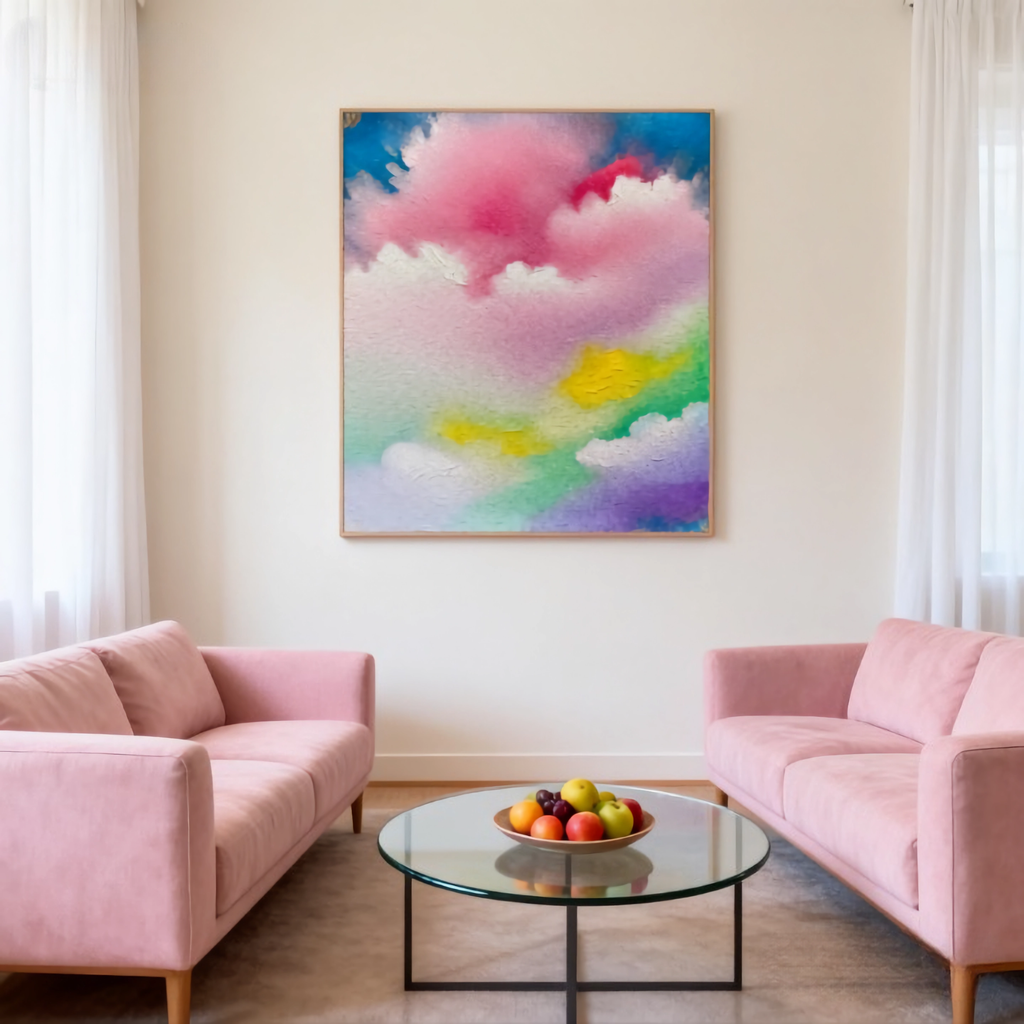 Prelude to the Monsoon - oil painting print By Anson Ang HK