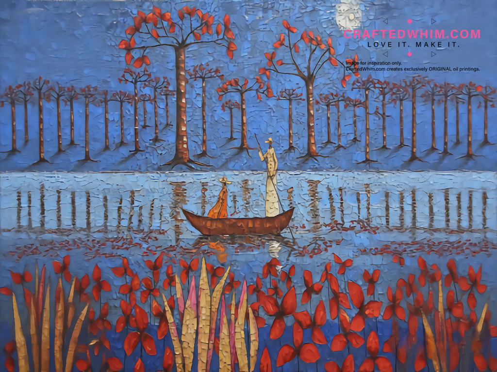 Prelude to the Thunderstorm - oil painting print By Anson Ang HK