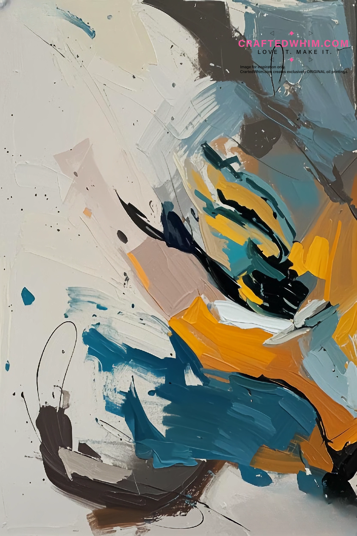 Present Continuous of Forgetting - oil painting print By Anson Ang HK