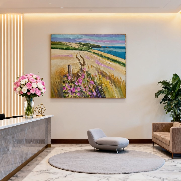 Prophecy of Refraction - oil painting print By Anson Ang HK