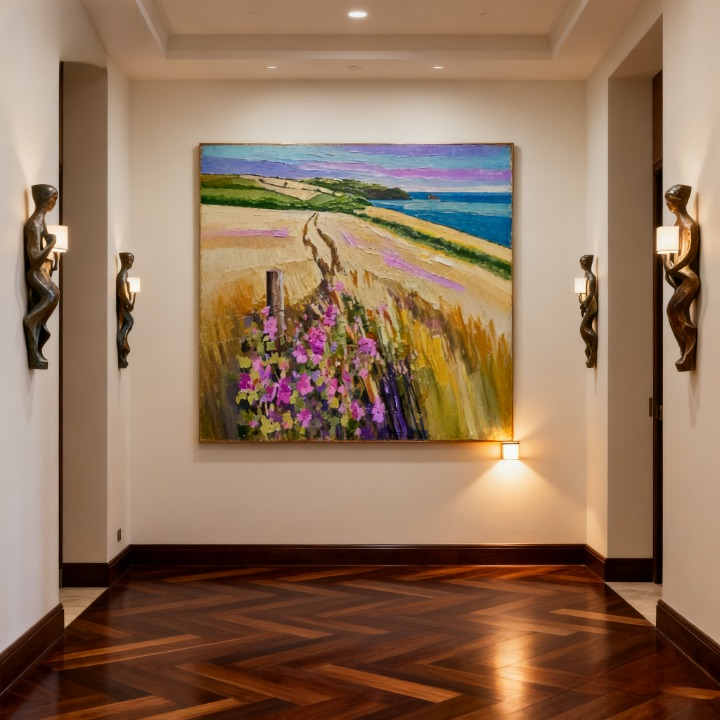 Prophecy of Refraction - oil painting print By Anson Ang HK