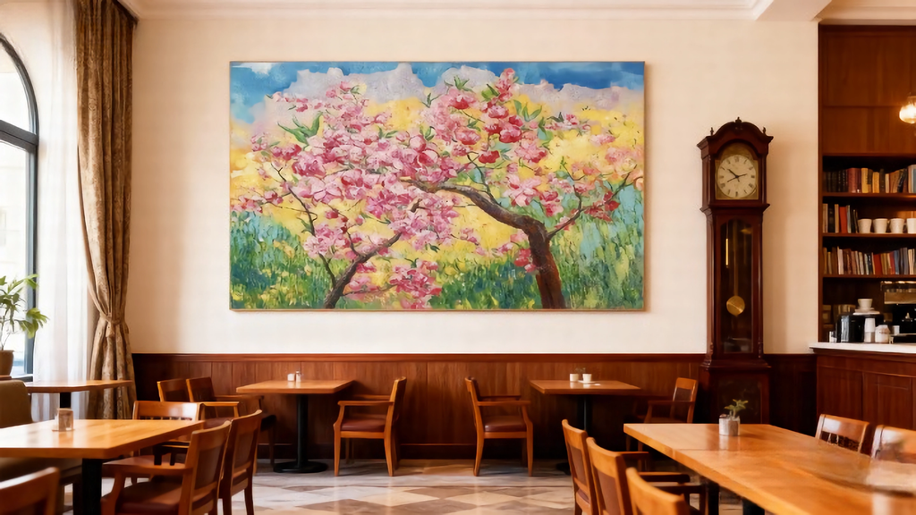 Quantum Chroma - oil painting print By Anson Ang HK