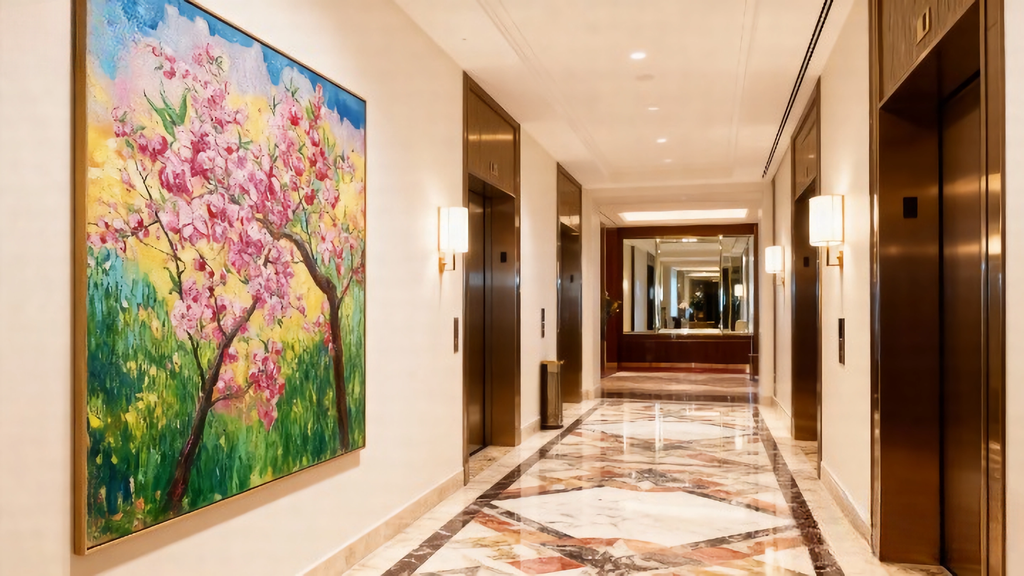 Quantum Chroma - oil painting print By Anson Ang HK