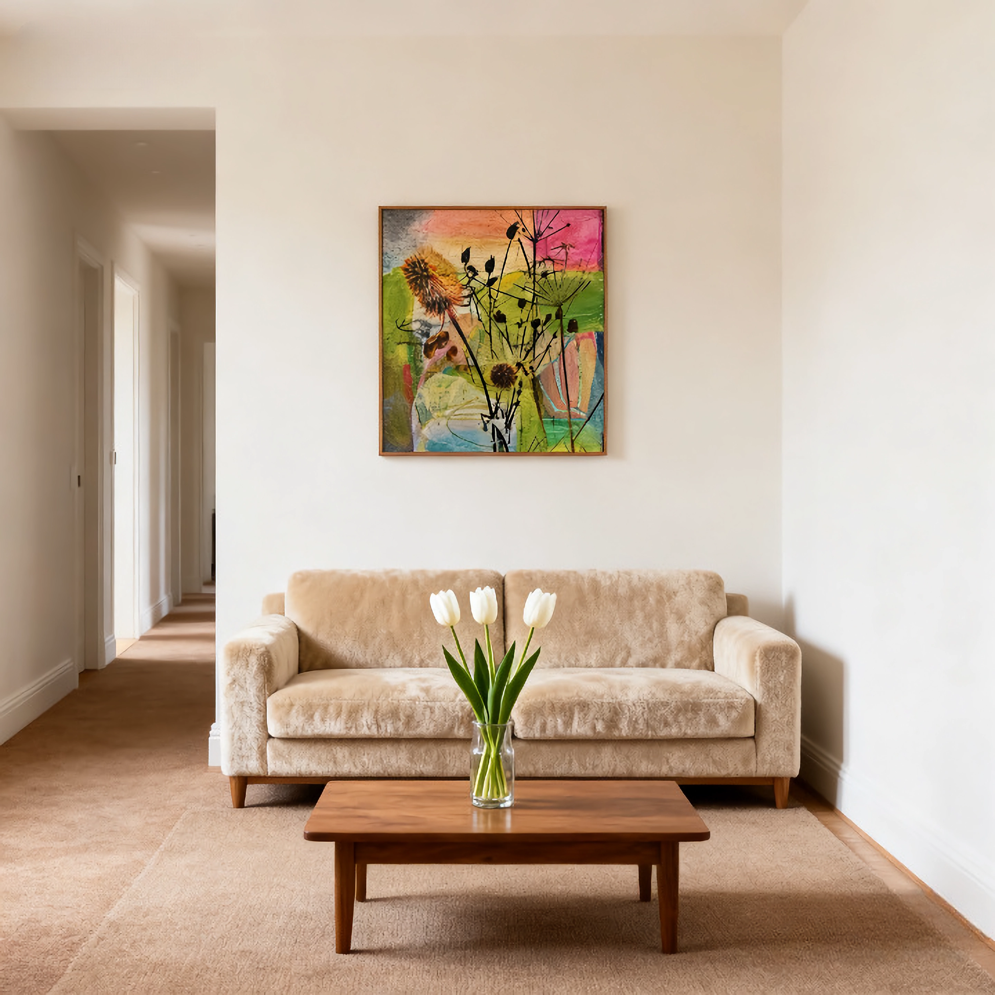 Quiet Turmoil - oil painting print By Anson Ang HK