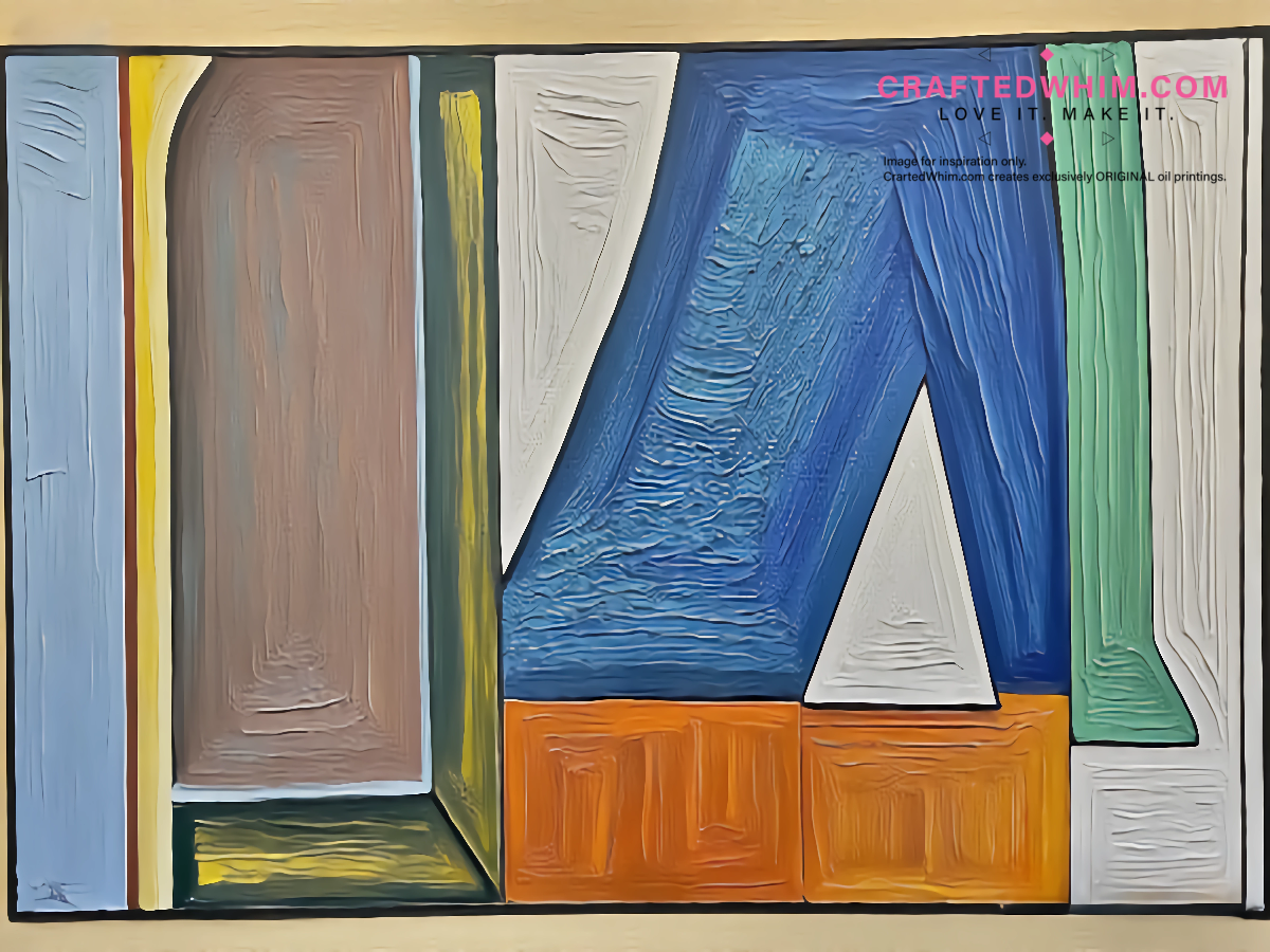 Reflection on Glass Curtains - oil painting print By Anson Ang HK