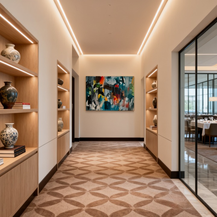 Silent Woods - oil painting print By Anson Ang HK