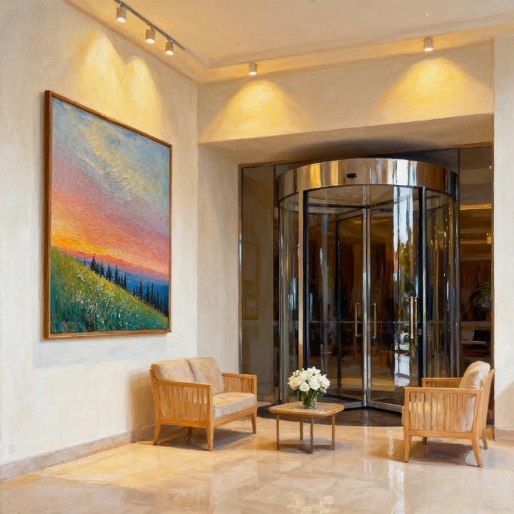 Respiration of the Firmament - oil painting print By Anson Ang HK