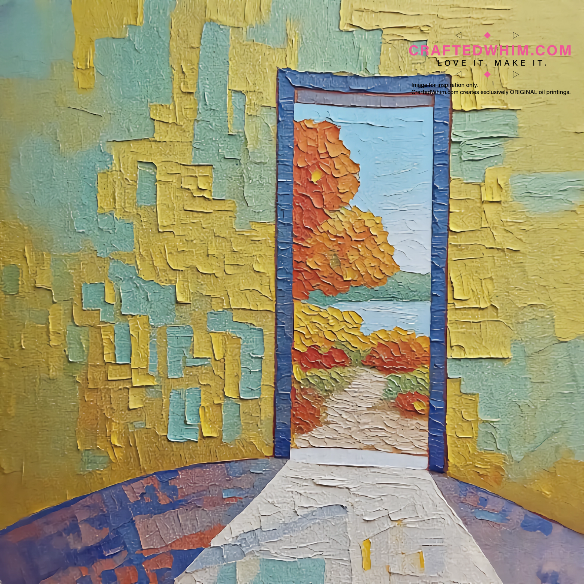 Respiratory Allure of the Abyss - oil painting print By Anson Ang HK