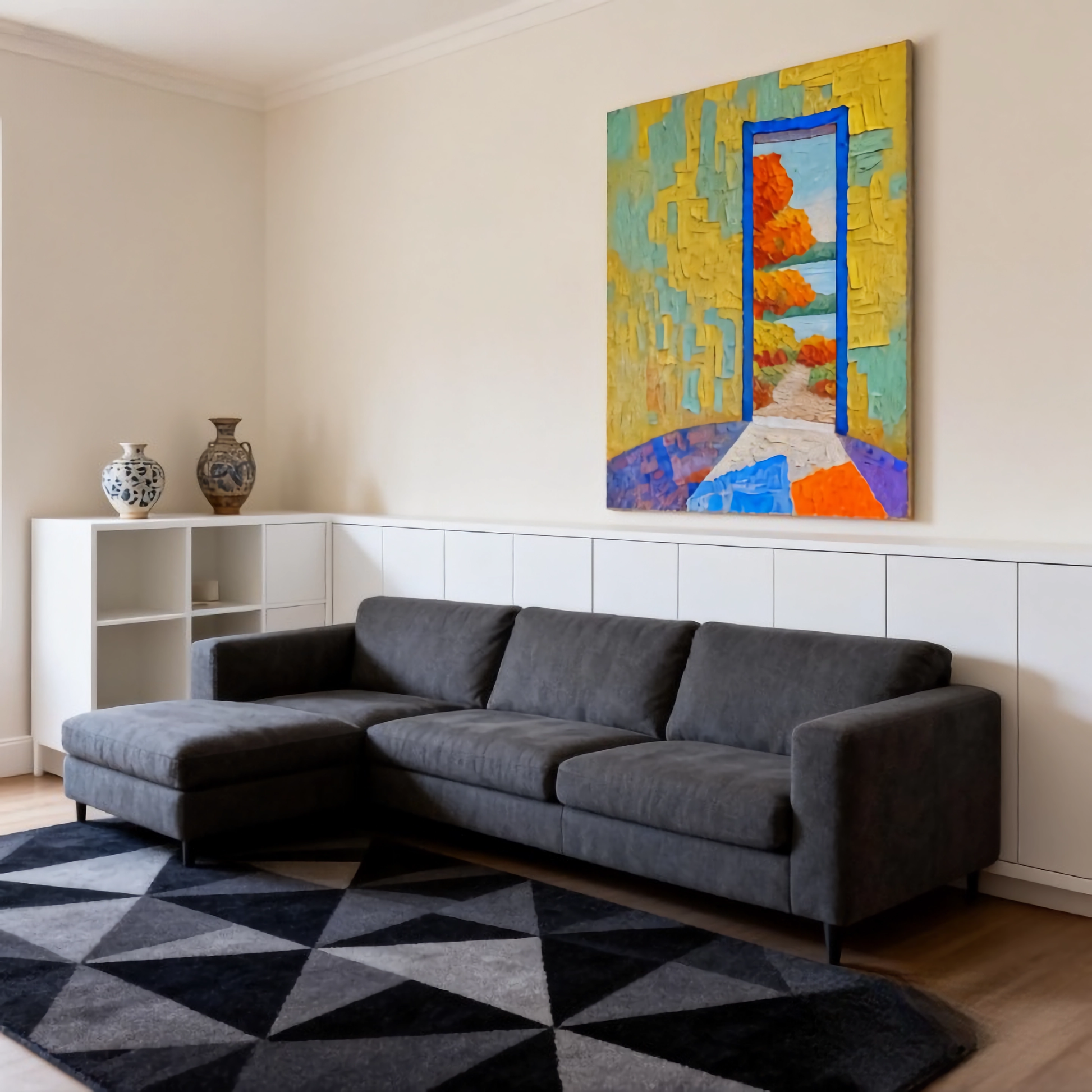 Respiratory Allure of the Abyss - oil painting print By Anson Ang HK