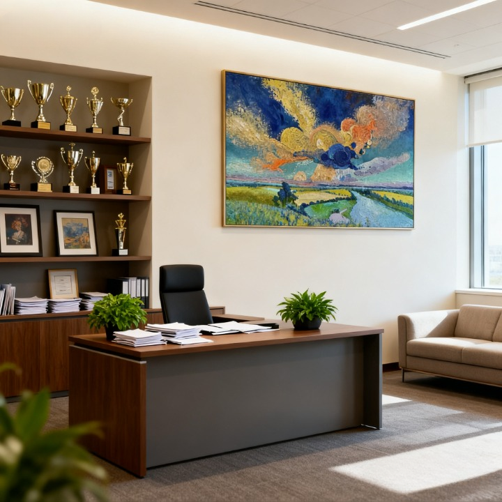 Rhythm of Tides - oil painting print By Anson Ang HK