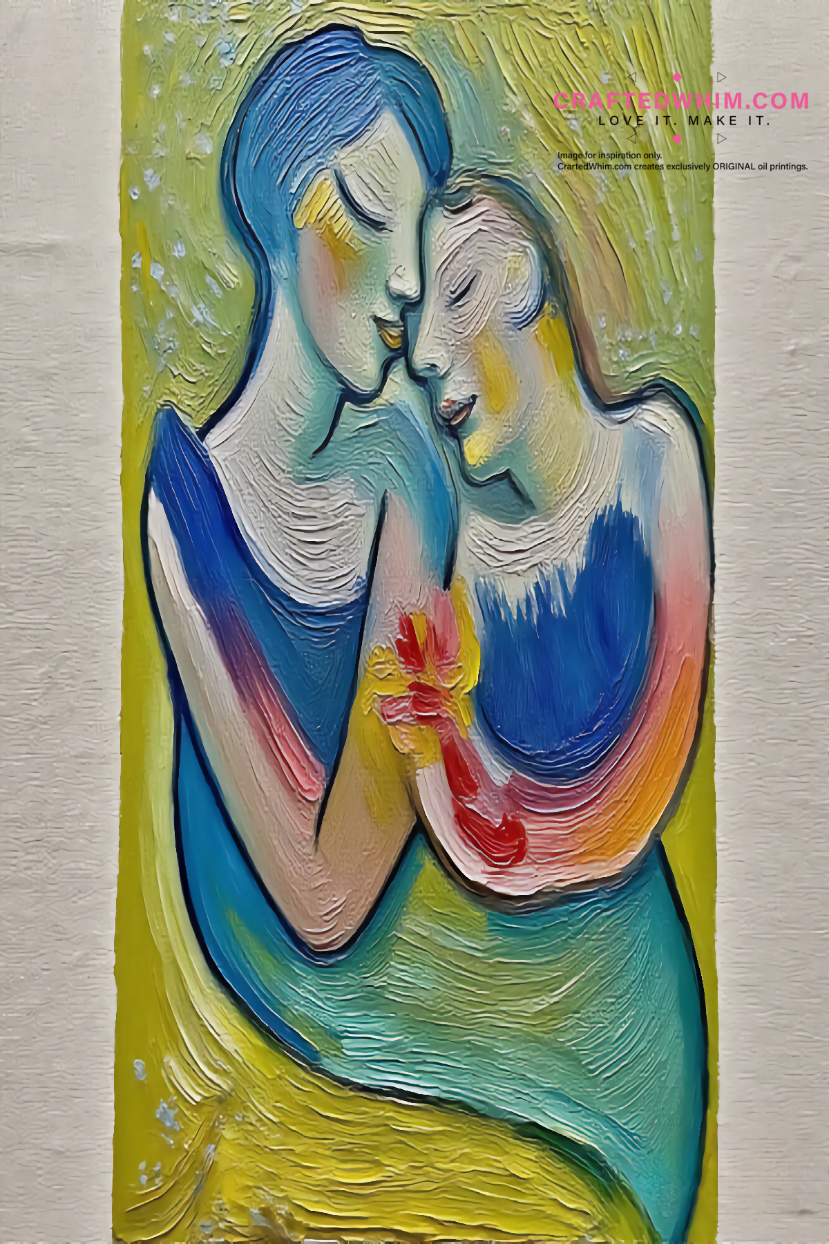 Ripples of Soul - oil painting print By Anson Ang HK