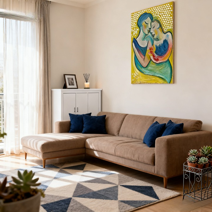 Ripples of Soul - oil painting print By Anson Ang HK