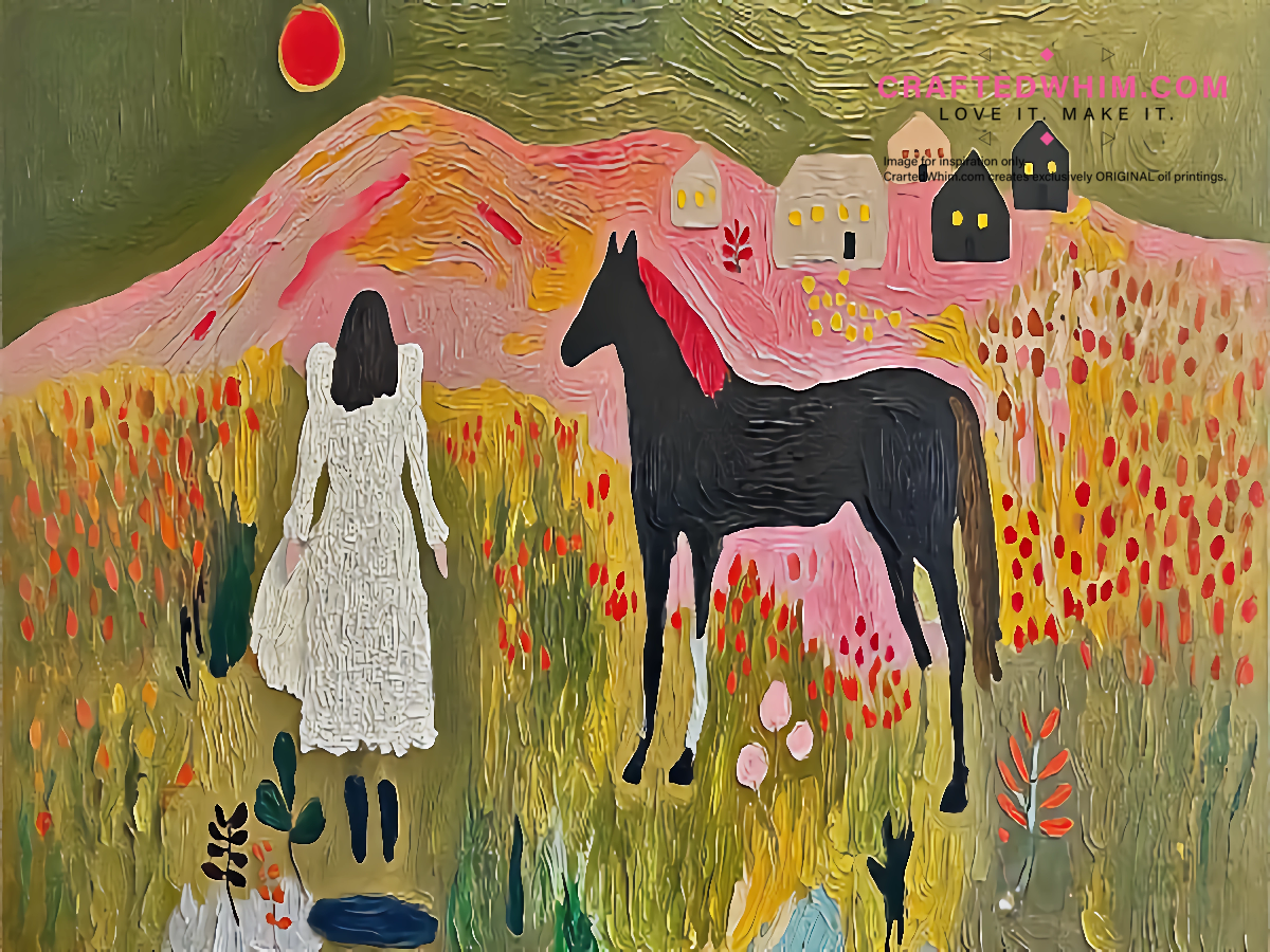 Sanctity of Light Shafts - oil painting print By Anson Ang HK