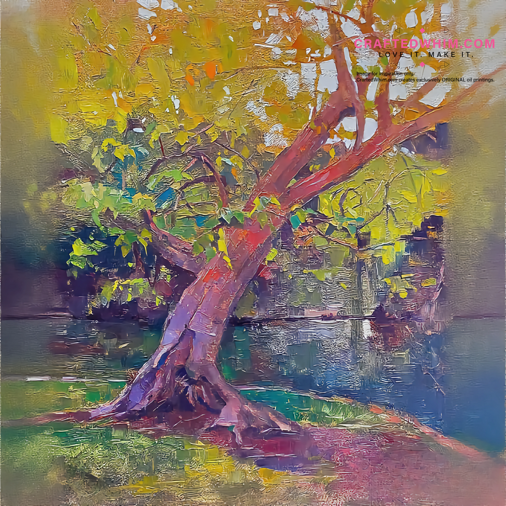 Scent of Humus - oil painting print By Anson Ang HK