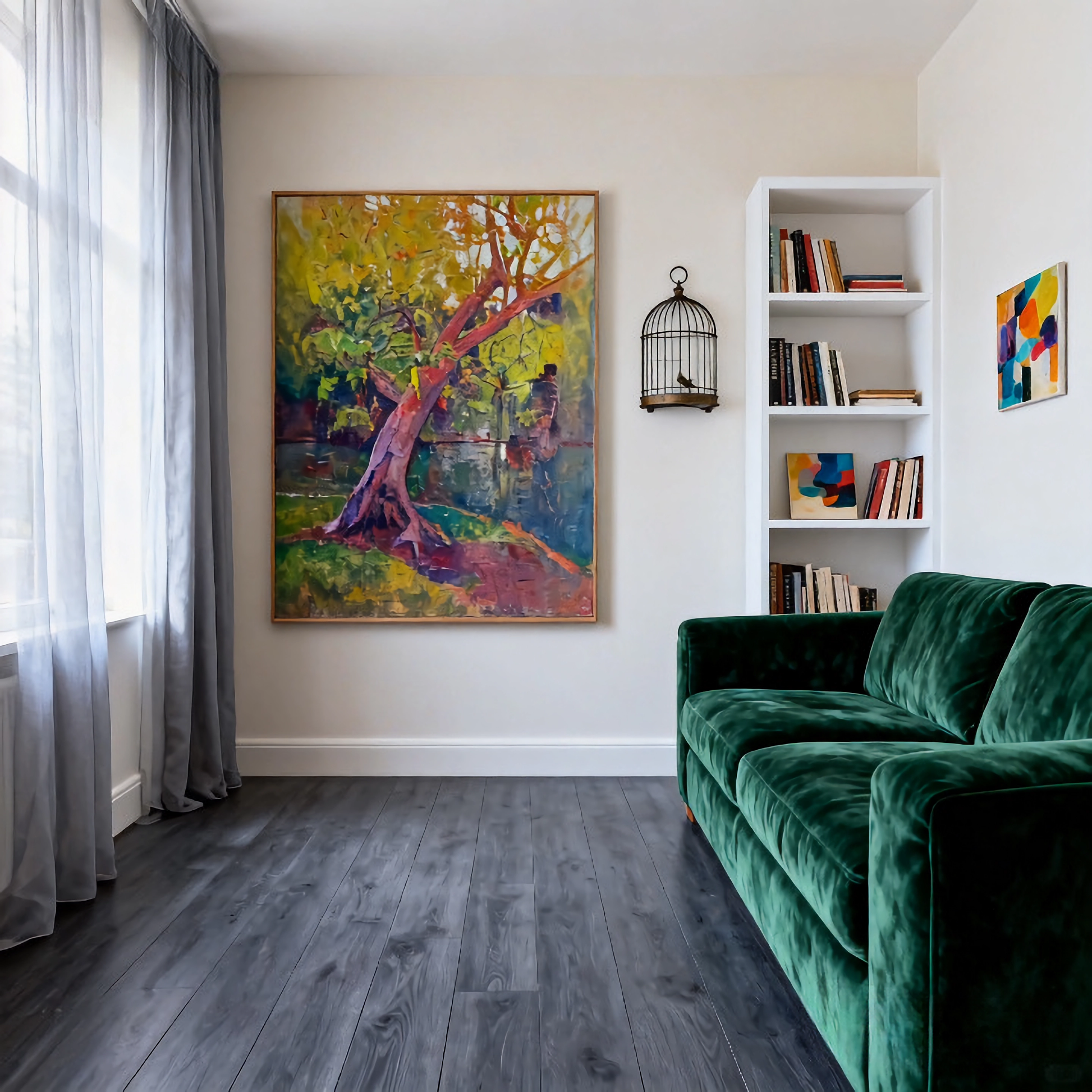 Scent of Humus - oil painting print By Anson Ang HK