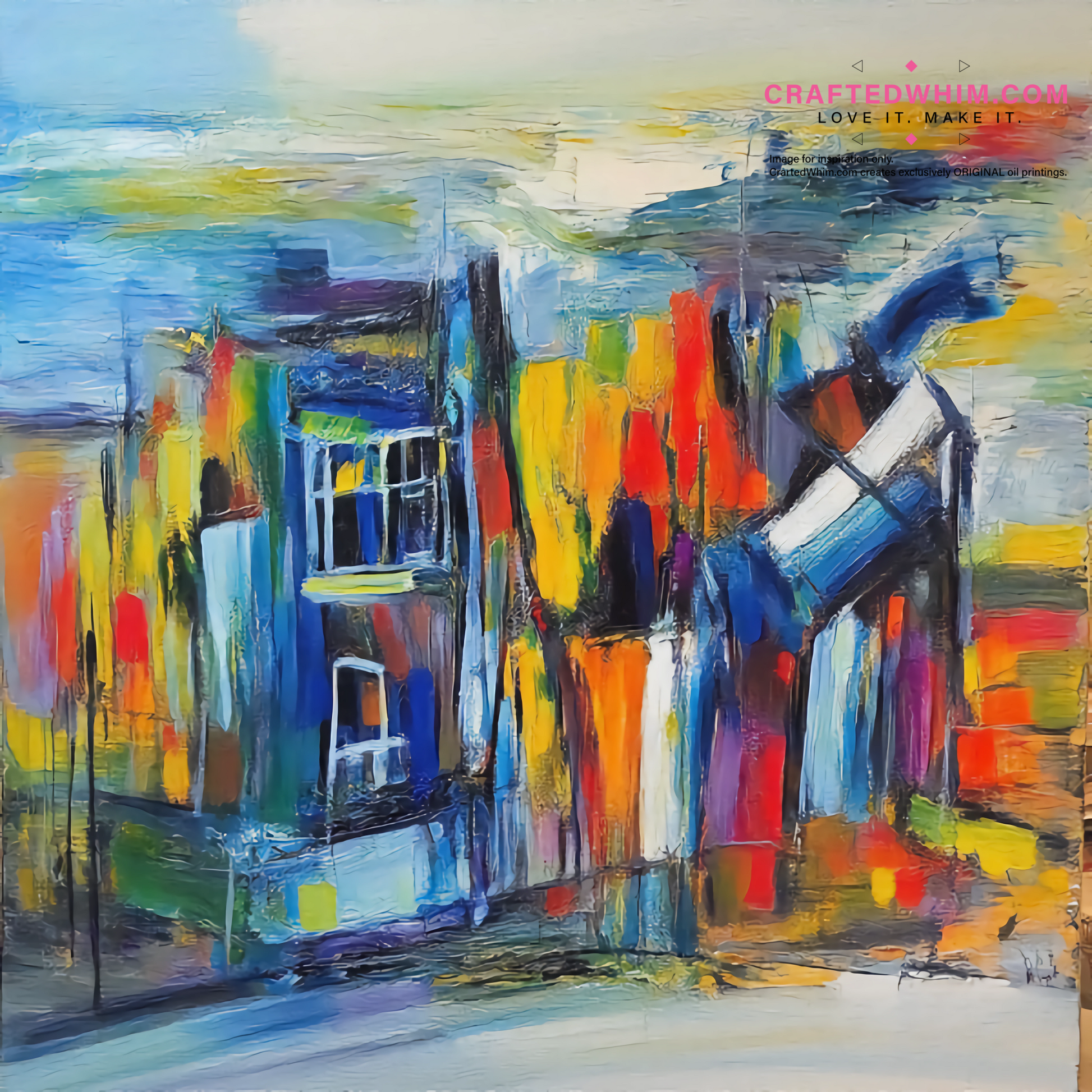 Sealed Time - oil painting print By Anson Ang HK