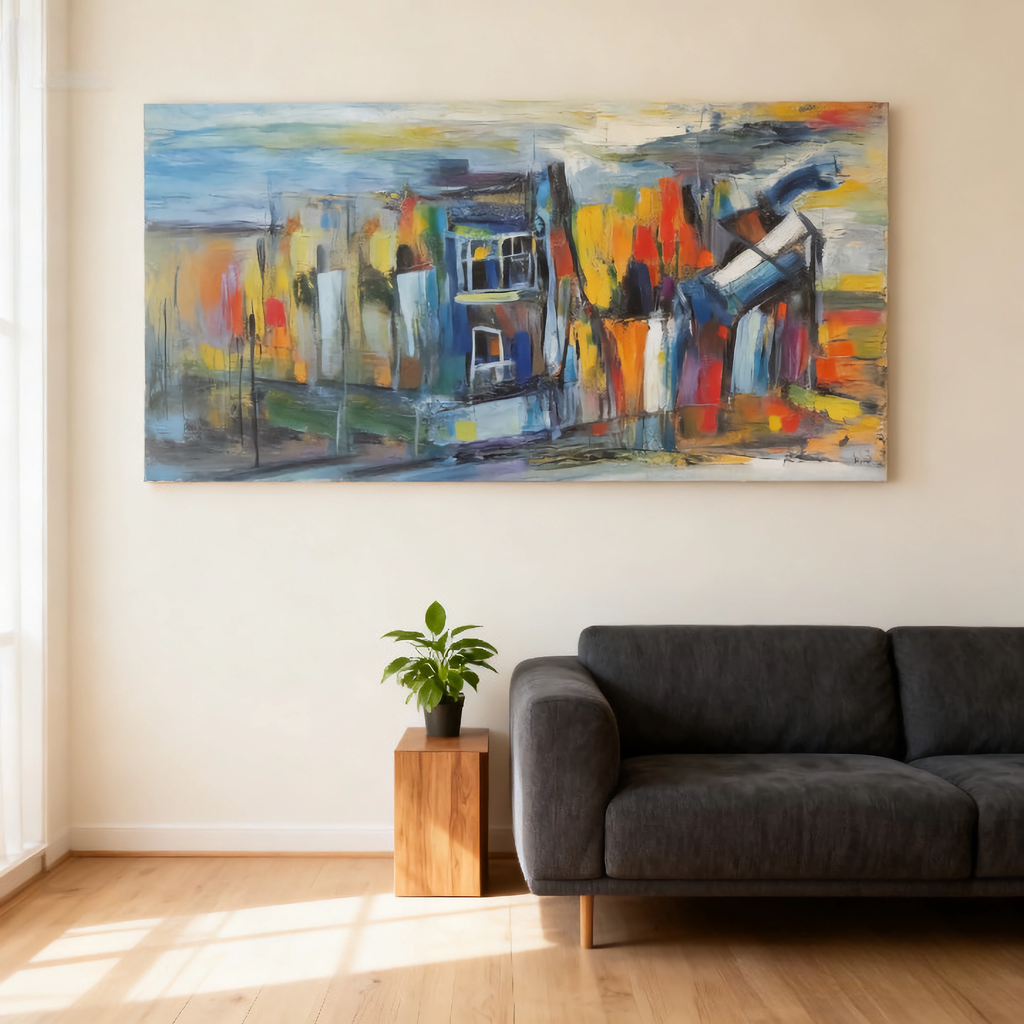 Sealed Time - oil painting print By Anson Ang HK