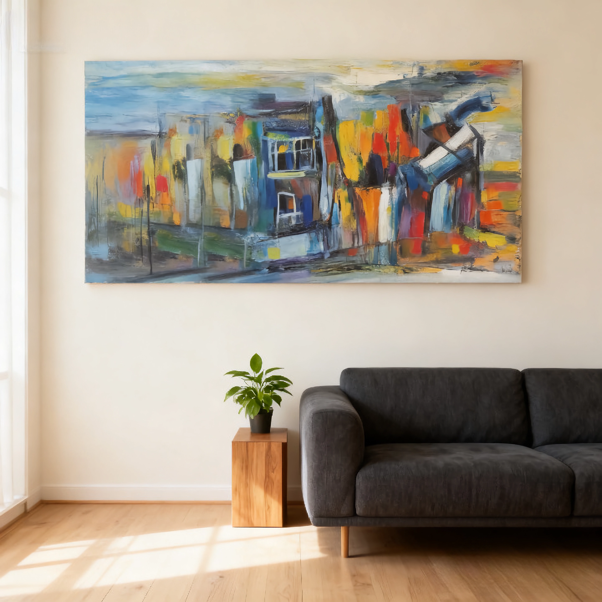 Sealed Time - oil painting print By Anson Ang HK