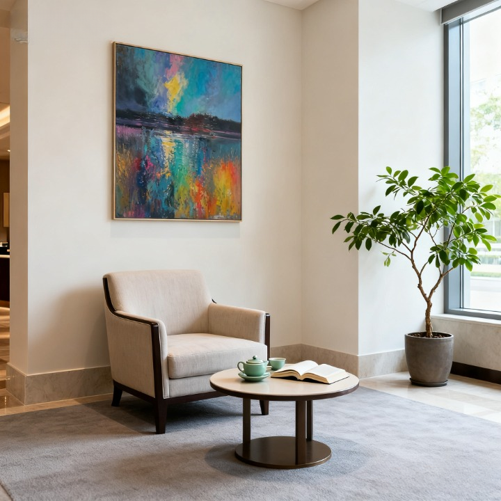 Sea of Collective Unconscious - oil painting print By Anson Ang HK