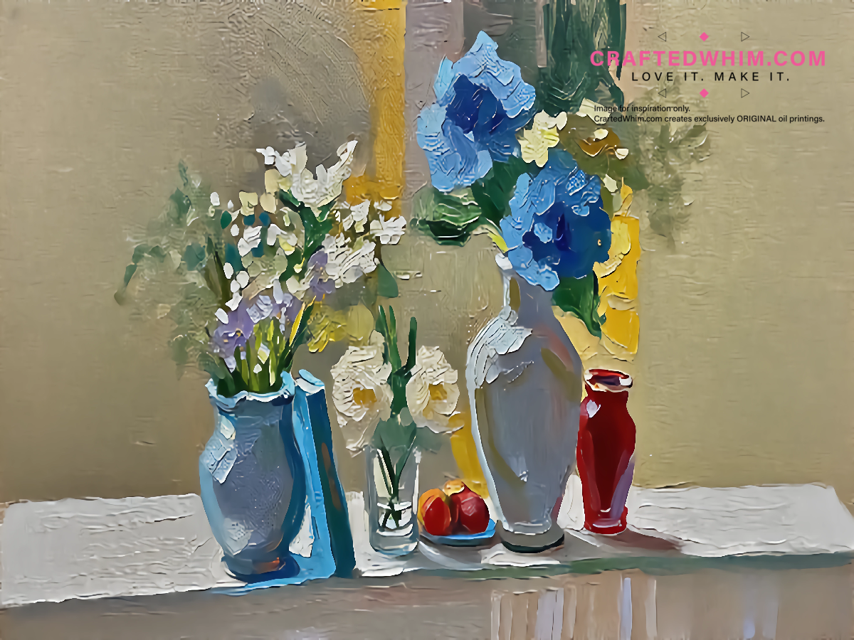 Sediment of Time - oil painting print By Anson Ang HK