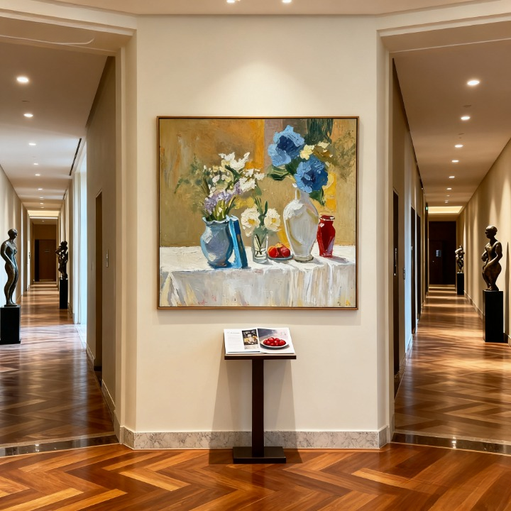 Sediment of Time - oil painting print By Anson Ang HK