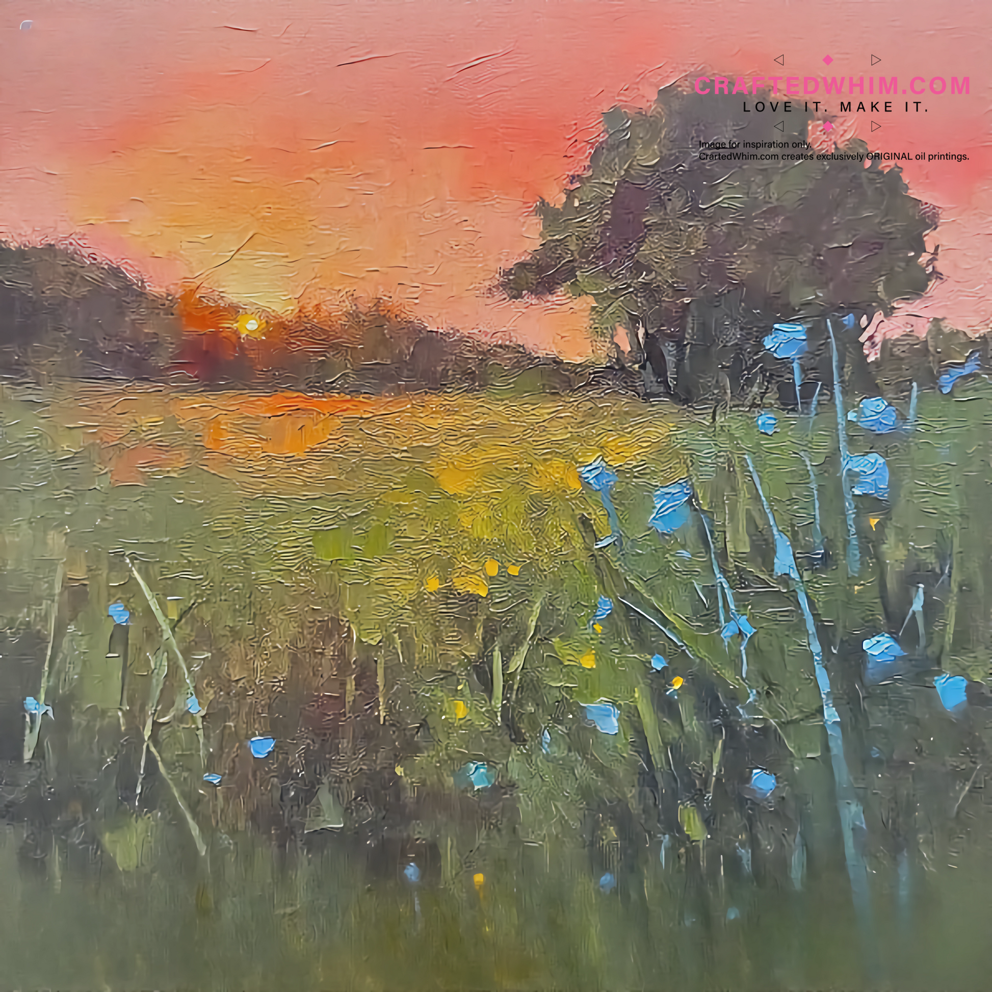 Shadow Length as a Function of Time - oil painting print By Anson Ang HK