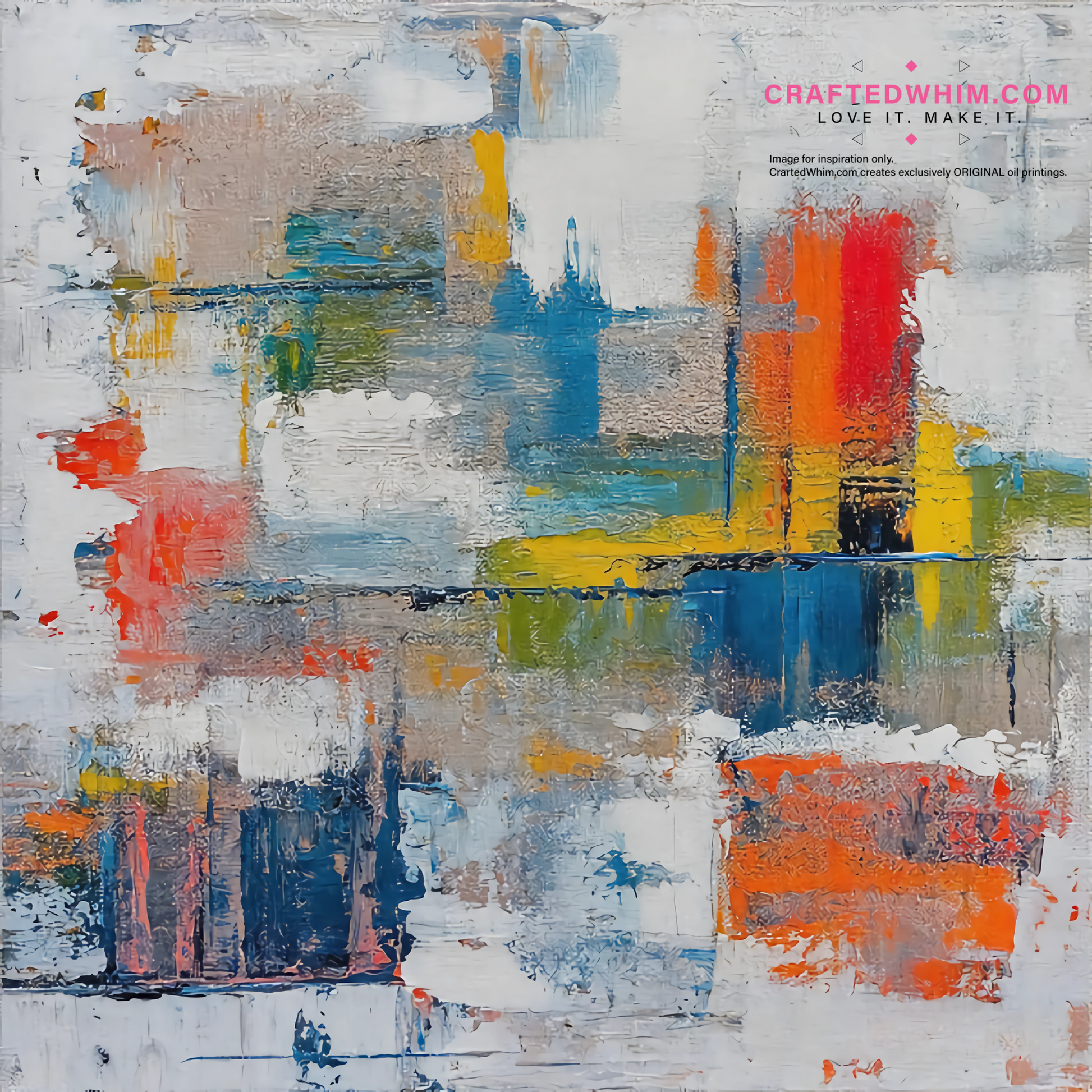 Shattered Reflection - oil painting print By Anson Ang HK