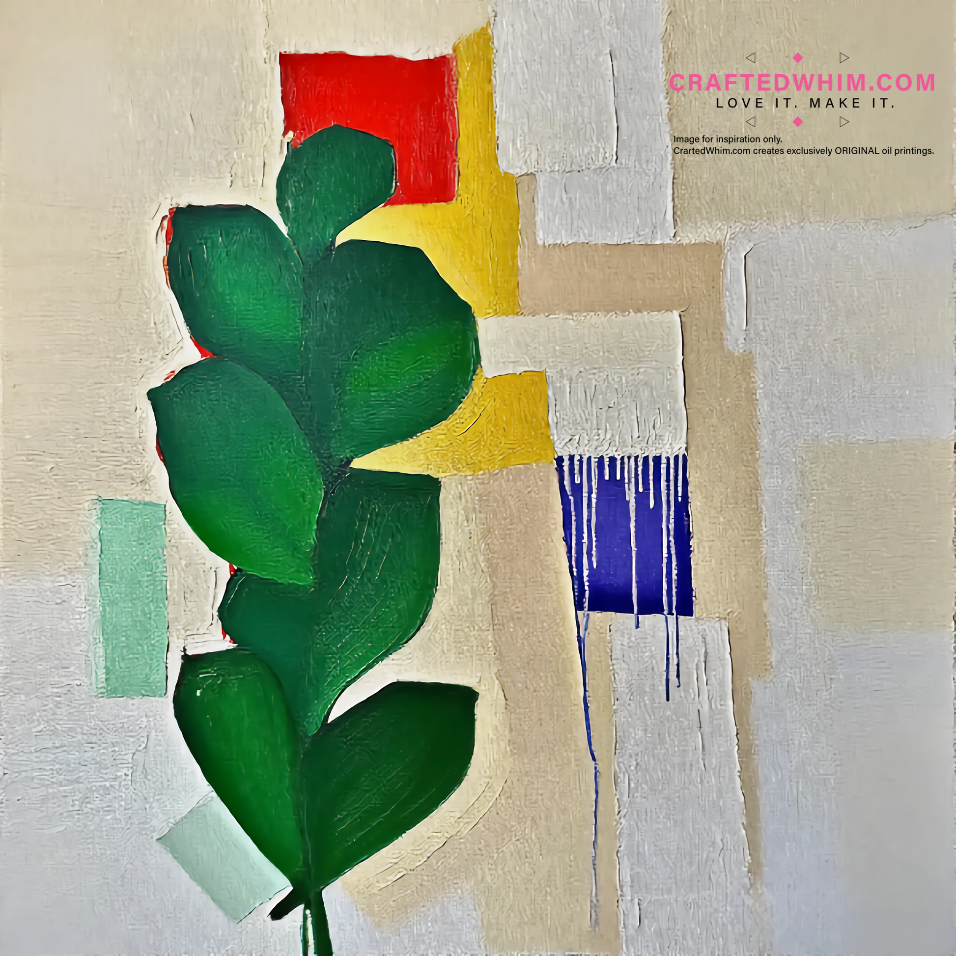 Shy Demarcation - oil painting print By Anson Ang HK