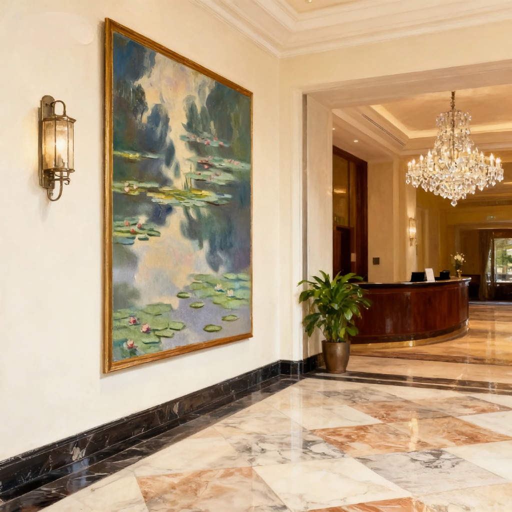 Sigh of Deep Time - oil painting print By Anson Ang HK