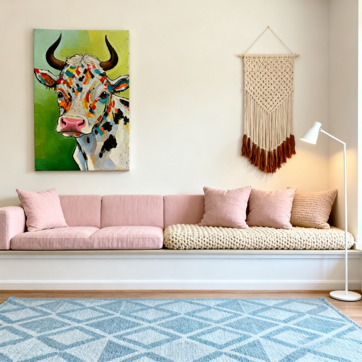 Silence of the Pursuit - oil painting print By Anson Ang HK