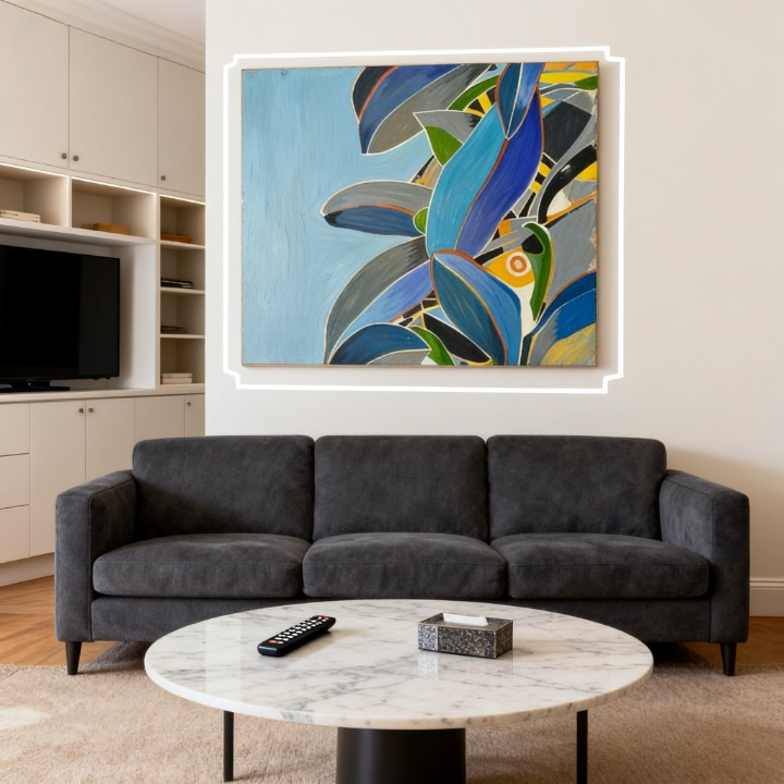 Silent Jubilation - oil painting print By Anson Ang HK