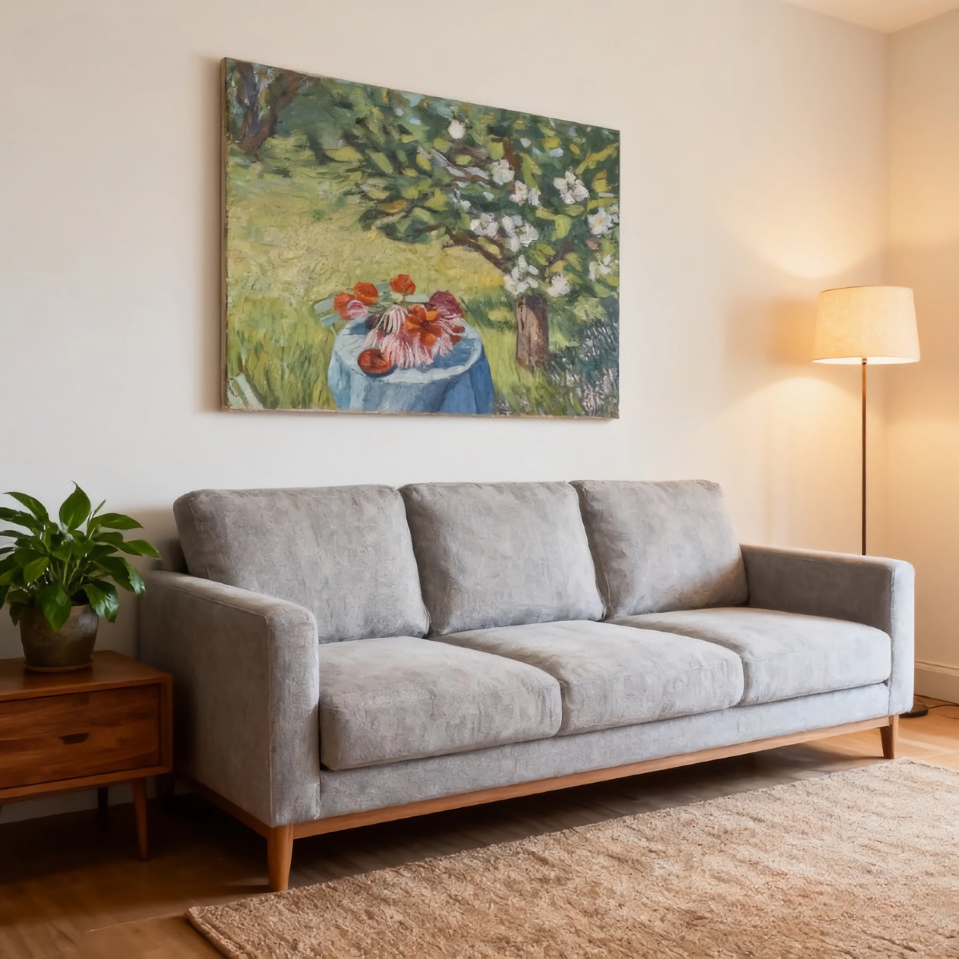 Silent Uproar - oil painting print By Anson Ang HK