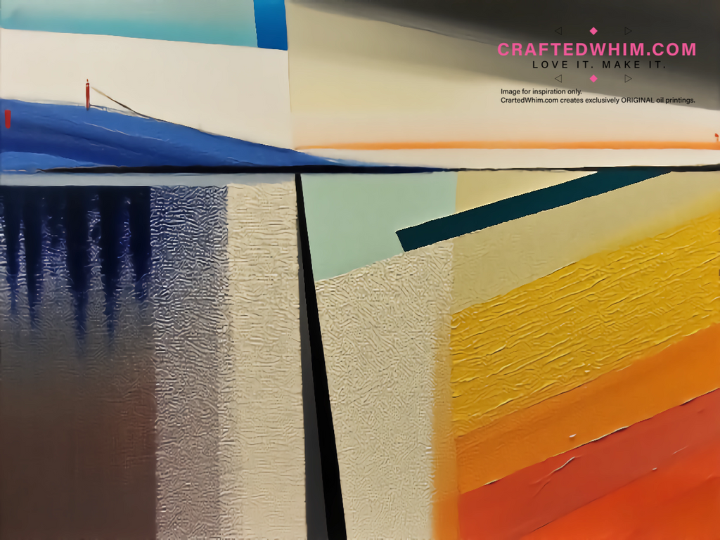 Soft Collapse - oil painting print By Anson Ang HK