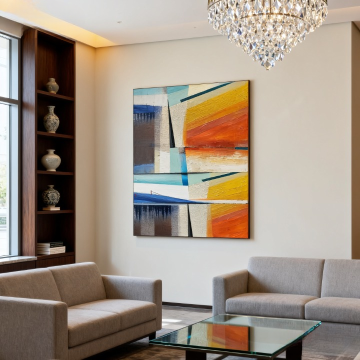 Soft Collapse - oil painting print By Anson Ang HK