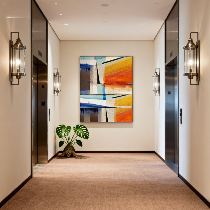 Soft Collapse - oil painting print By Anson Ang HK