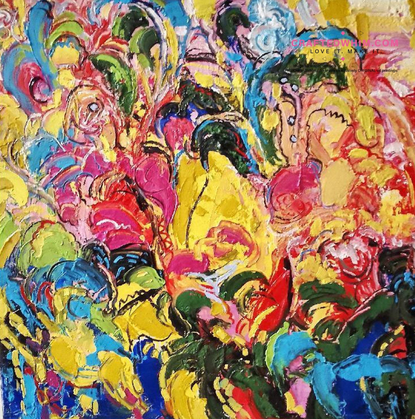 Solipsist Bloom - oil painting print By Anson Ang HK