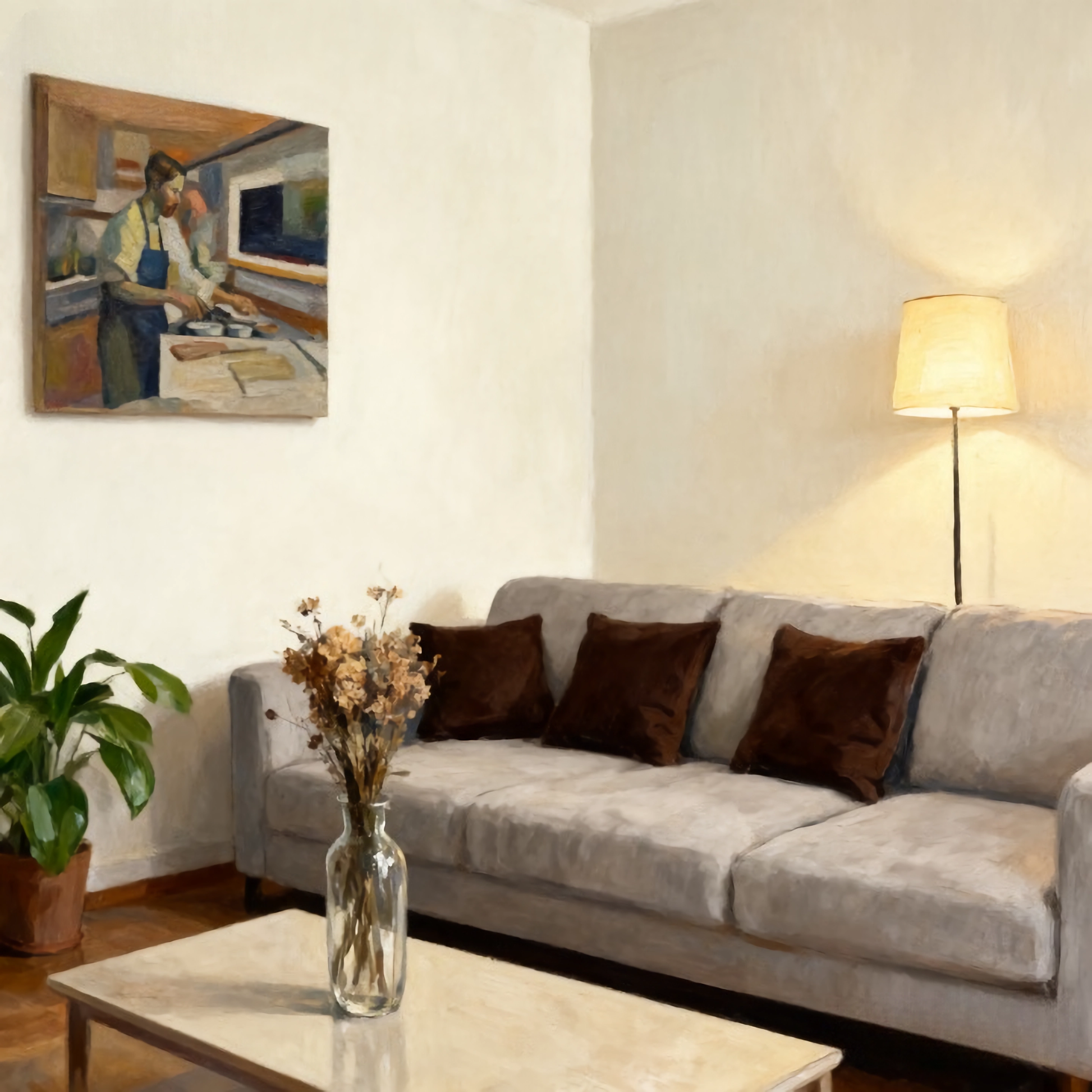 Song of Extinction - oil painting print By Anson Ang HK