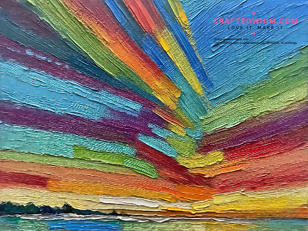 Stardust Murmur - oil painting print By Anson Ang HK