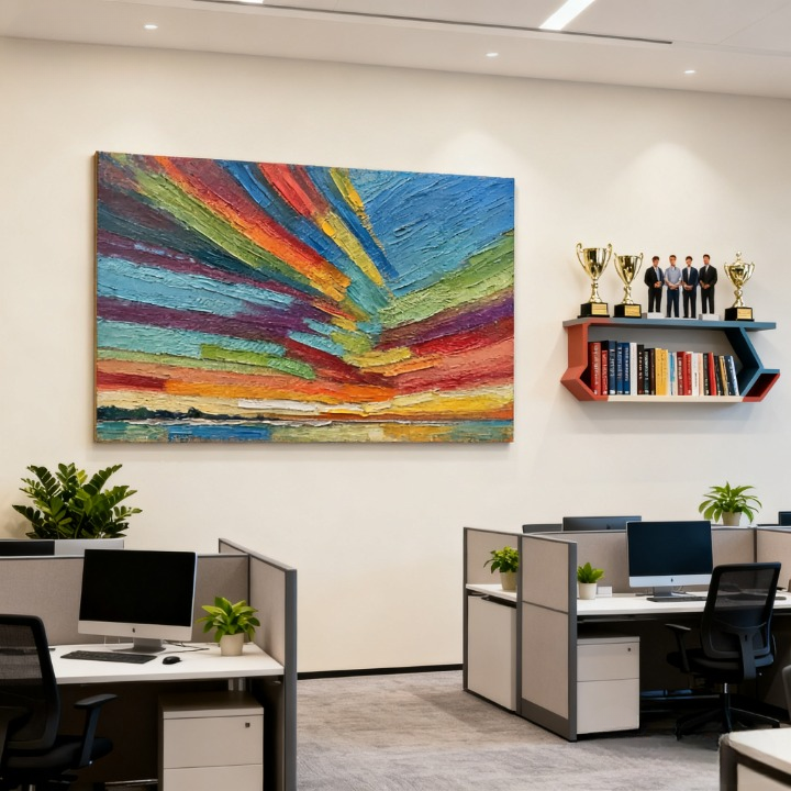 Stardust Murmur - oil painting print By Anson Ang HK