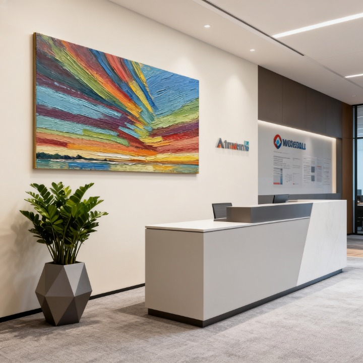 Stardust Murmur - oil painting print By Anson Ang HK