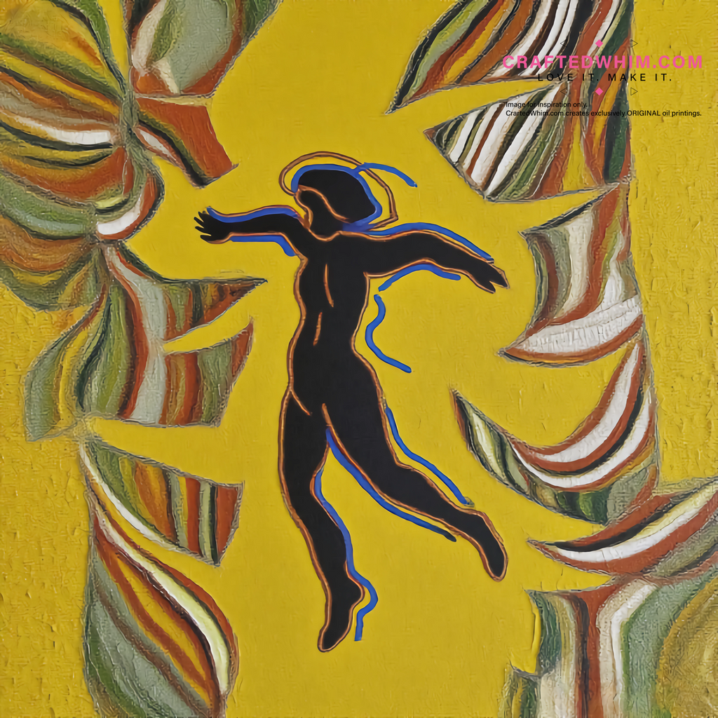 Stardust Stroll - oil painting print By Anson Ang HK