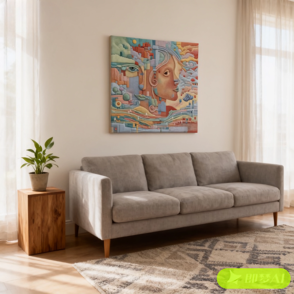 Starry Night Whisper - oil painting print By Anson Ang HK