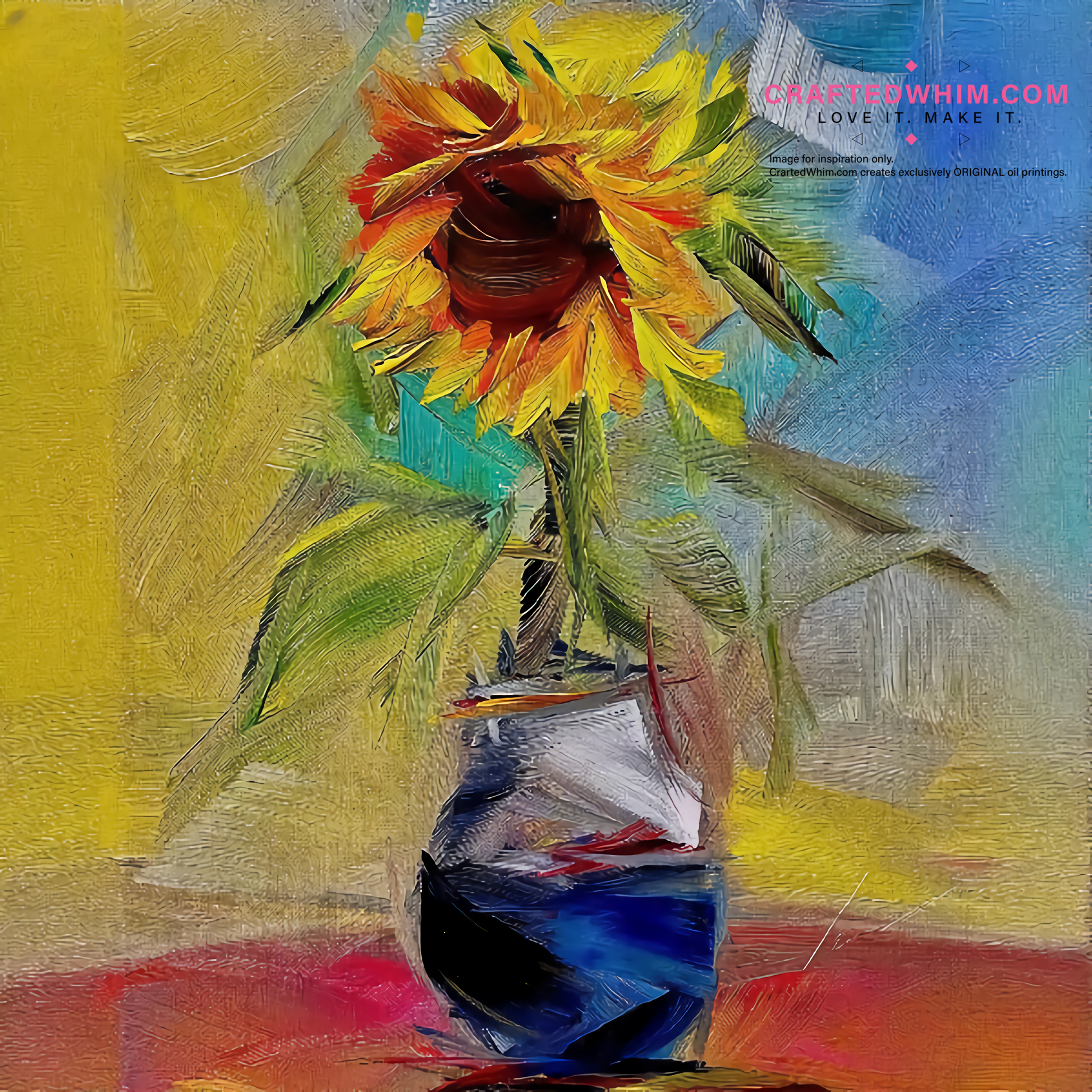 Stationary Dancer - oil painting print By Anson Ang HK